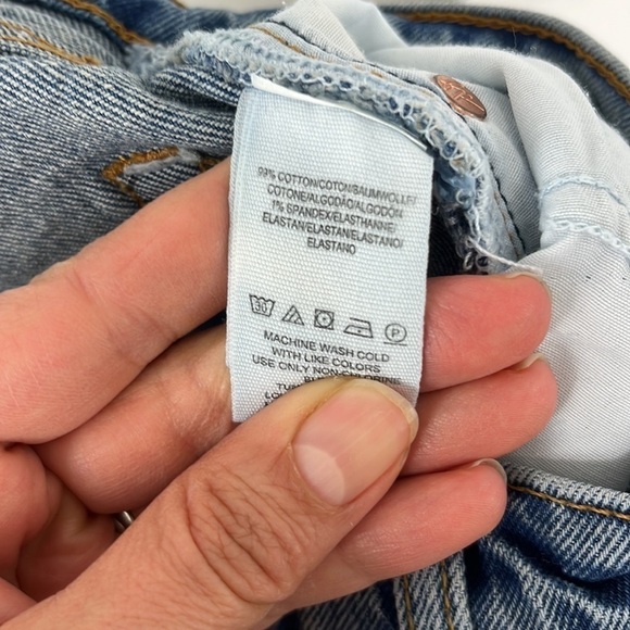 We the Free Distressed Skinny High Rise Jeans - Picture 9 of 10